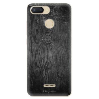 Odolné silikonové pouzdro iSaprio - Black Wood 13 - Xiaomi Redmi 6