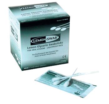 Lemon-Swab Vatové tyčinky s glycerinem 15 cm 75 ks