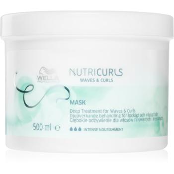 Wella Professionals Nutricurls Waves & Curls uhlazující maska pro vlnité a kudrnaté vlasy 500 ml