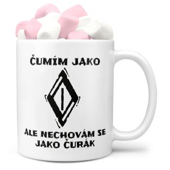 Hrnek Čumím jako ♢  (Náplň hrníčku: Marshmallow)