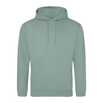 Just Hoods Mikina College - Dusty green | XL