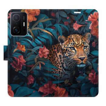 Flipové pouzdro iSaprio - Flower Jaguar 02 - Xiaomi 11T / 11T Pro