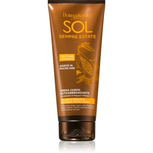 Bottega Verde Sol Sempre Estate samoopalovací tělový krém 200 ml