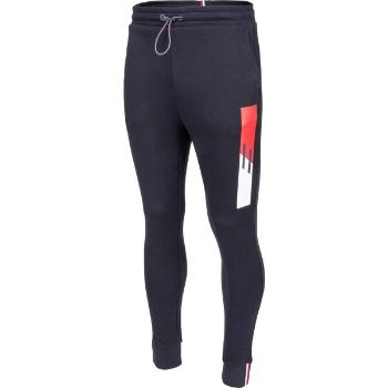 Tommy Hilfiger GRAPHIC PANT Pánské tepláky, tmavě modrá, velikost