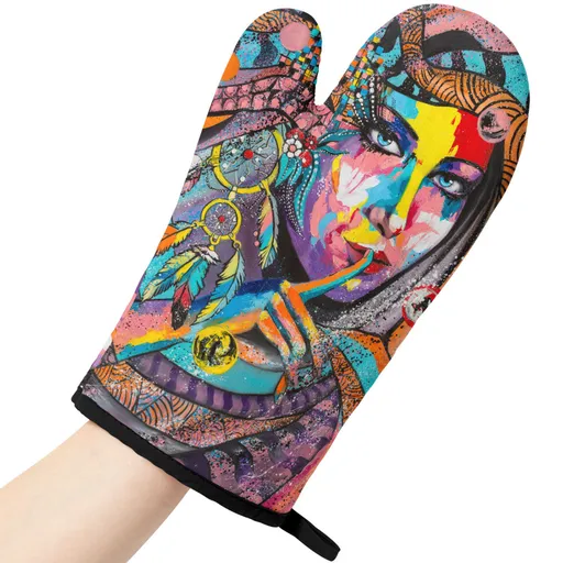 Kuchyňská chňapka Indiánka Art