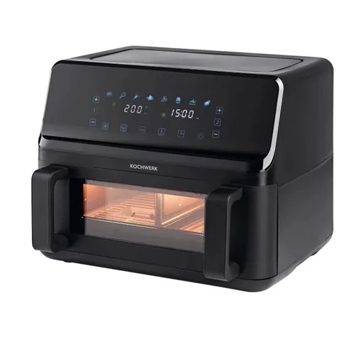 KochWerk Horkovzdušná fritéza s dvojitou komorou 14349 Dual Vario