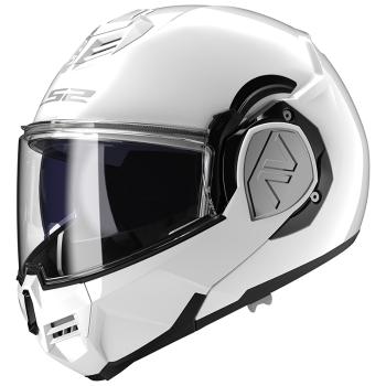 Výklopná moto přilba LS2 FF906 Advant Solid White P/J  XL (61-62)