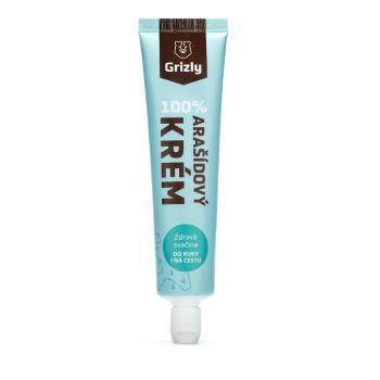 Grizly Arašídový krém v tubě jemný 75 g