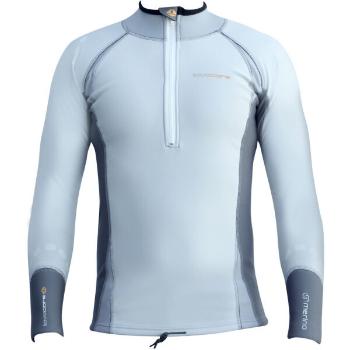 LAVACORE LC ELITE SHIRT LONG SLEEVE Top s merinem pro vodní sporty, šedá, velikost