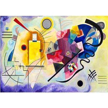 Enjoy Vassily Kandinsky: Žlutá červená modrá 1000 dílků (1212)