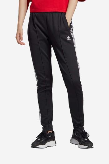 Tepláky adidas Originals černá barva, s aplikací, IB5916-black