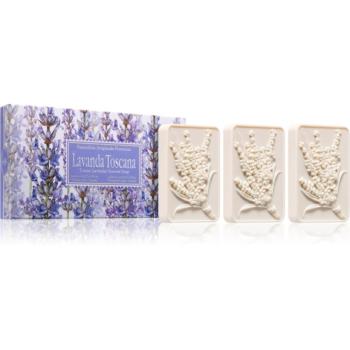 Saponificio Artigianale Fiorentino Tuscan Lavender Set sada tuhých mýdel s vůní levandule