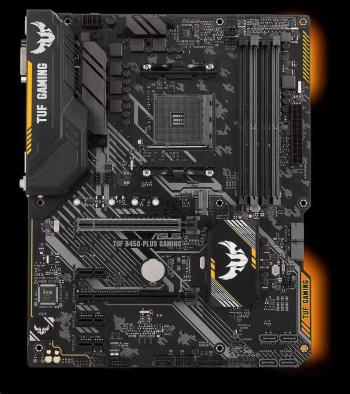 ASUS MB Sc AM4 TUF GAMING B450-PLUS II, AMD B450, 4xDDR4, 1xDP, 1xHDMI