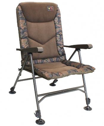 Zfish křeslo deluxe camo chair