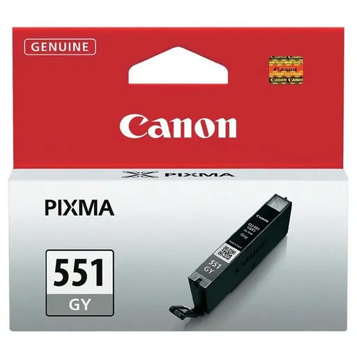 CANON CLI-551 GY - originální cartridge, šedá, 7ml