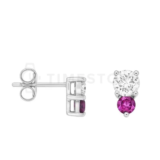 Stříbrné náušnice s přívěskem TS-EA-0264