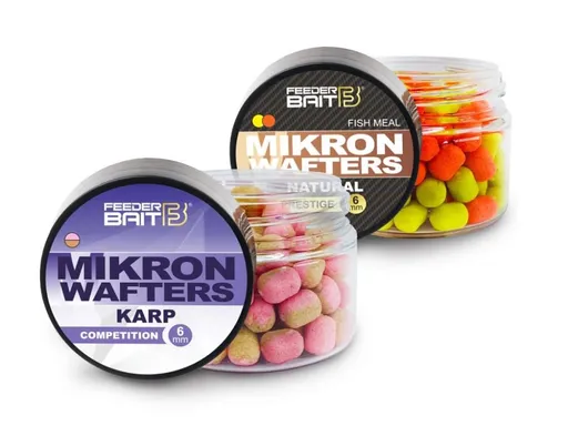 FeederBait Mikron Wafters 4x6mm 25ml,FeederBait Mikron Wafters 4x6mm 25ml