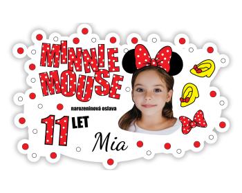 Personal Personalizovaná podložka pod tanier -  Minnie Mouse