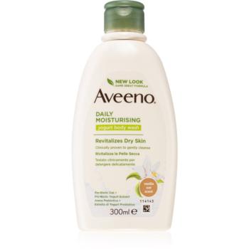 Aveeno Daily Moisturising Yoghurt body wash vyživující sprchový gel Vanilla & Yoghurt 300 ml