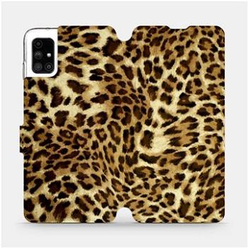 Flipové pouzdro na mobil Samsung Galaxy M51 - VA33P Leopardí vzor (5903516366163)