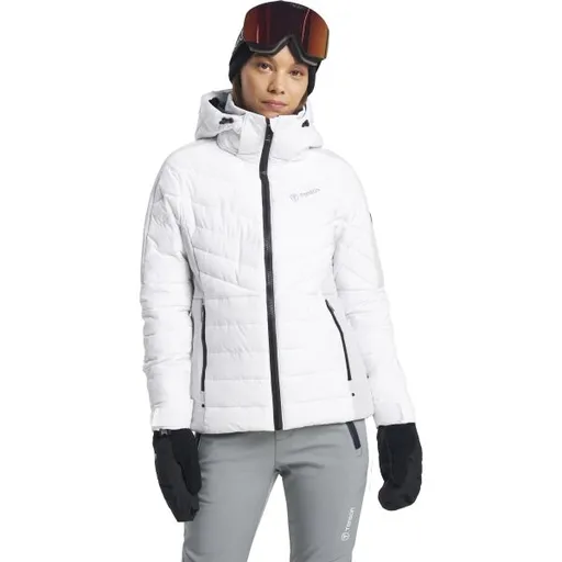 TENSON GRACE Dámská lyžařská bunda, bílá, velikost