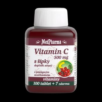 MEDPHARMA Vitamín C 500mg so šípkami 107 tabliet