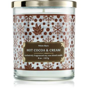 Bath & Body Works Hot Cocoa & Cream svíčka 227 g