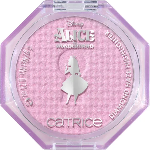 Catrice Disney Alice in Wonderland kompaktní pudrový rozjasňovač s multichromatickým efektem odstín C01 Dream Bigger! 6 g
