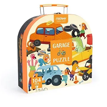 Mideer puzzle - Moje garáž, dárkové balení (6936352530787)