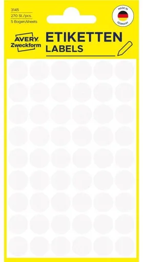 Avery Zweckform 3145 Kulaté značkovací etikety (3145)
