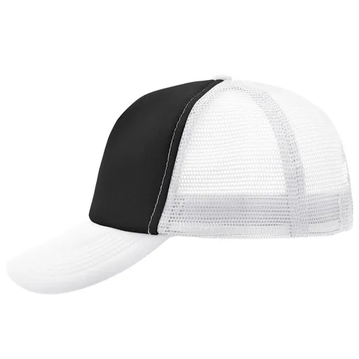 Myrtle Beach (Daiber) 5 panelová kšiltovka MB070 - Černá / bílá | uni