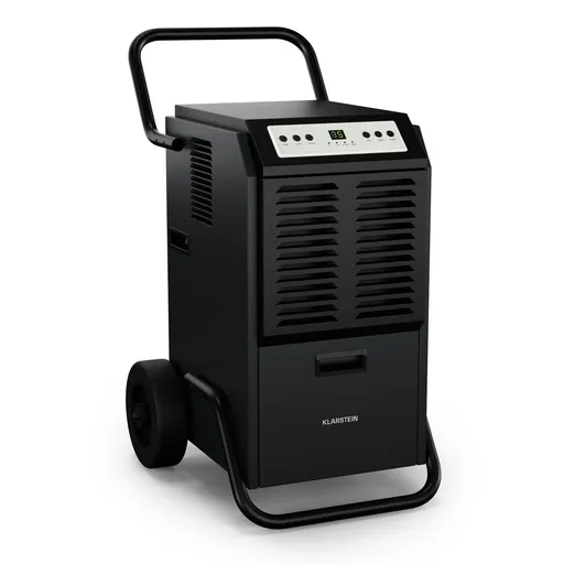 Klarstein DuraDry 50L odvlhčovač vzduchu, 50 l/den, 70-100 m², nerezavějící ocel, mobilní, 450 m³/h