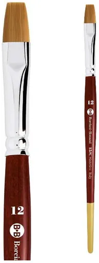 Plochý syntetický štětec serie 15/C – velikost 6