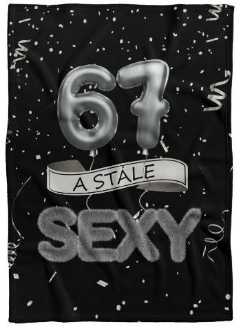 Deka Stále sexy – Černá (věk: 67, Podšití beránkem: NE)