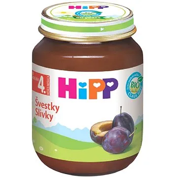 HiPP BIO Švestky od uk. 4. měsíce, 125 g (9062300101345)