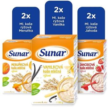 Sunar Mix mléčná kaše I L 6× 225 g (8592084410193)