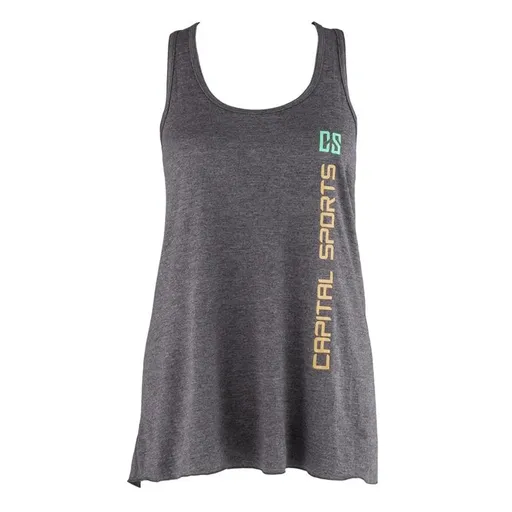 Capital Sports dámské tréninkové tílko, tmavě šedé, velikost M