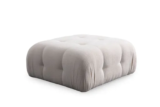 Taburet Amaris Pouffe - White