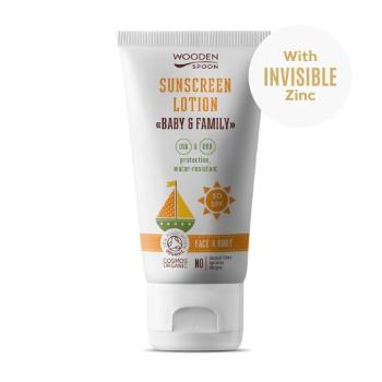 WoodenSpoon Opalovací tělové mléko Baby & Family SPF 30 - tuba 100 ml