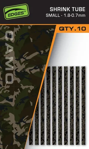 Fox Smršťovací hadičky Edges Camo Shrink Tubes 10ks - Large -  3,0-1,0mm,Fox Smršťovací hadičky Edges Camo Shrink Tubes 10ks - Large -  3,0-1,0mm