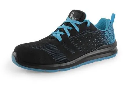 Obuv polobotka CXS TEXLINE VIS S1, černo-modrá, vel. 41