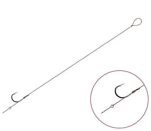 Delphin feederový návazec proxi 8 sting 6 ks - 12 cm háček 6 trn 7 mm