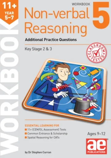 11+ Non-verbal Reasoning Year 5-7 Workbook 5 - Dr Stephen C Curran, Andrea F. Richardson