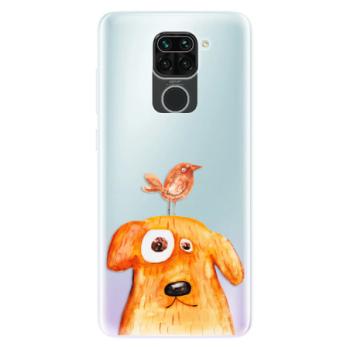 Odolné silikonové pouzdro iSaprio - Dog And Bird - Xiaomi Redmi Note 9