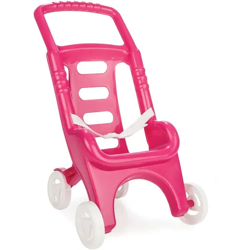 Kočárek plastový sportovní růžový