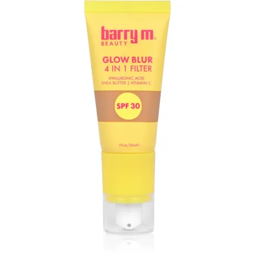 Barry M Glow Blur rozjasňující báze SPF 30 odstín Medium 30 ml