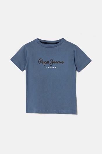 Dětské bavlněné tričko Pepe Jeans NEW ARTN s potiskem, PB503920