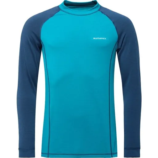 Klimatex OTO Pánské funkční triko s dlouhým rukávem, tmavě modrá, velikost XXL