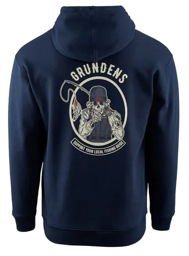 Grundéns mikina displacement dwr hoodie sl guides dark navy - l