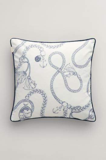 POVLAK NA POLŠTÁŘ GANT SATEEN SAILING PRINT CUSHION EGGSHELL